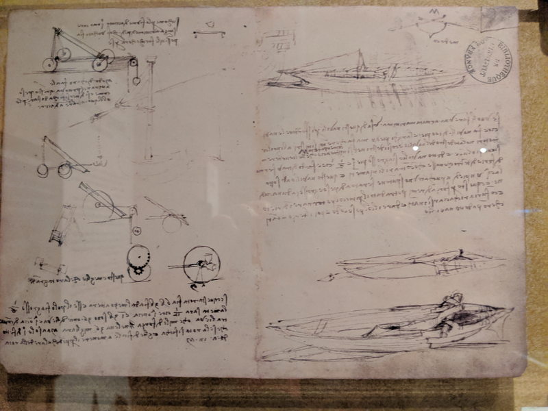 Illustration for article titled Pictures from the Reagan Library: The da Vinci Exhibit